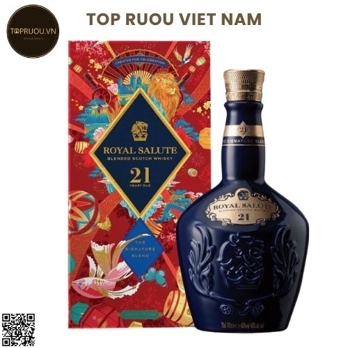 Whisky Chivas Royal Salute 21 Hộp Đỏ – 700ml – 40% – Scotland